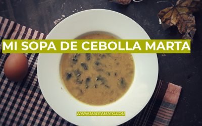 Video-receta: mi sopa de cebolla antigripe