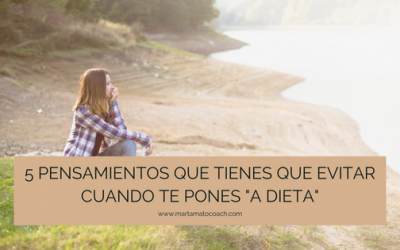 5 pensamientos que debes evitar cuando «te pones a dieta»