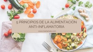alimentación anti-inflamatoria